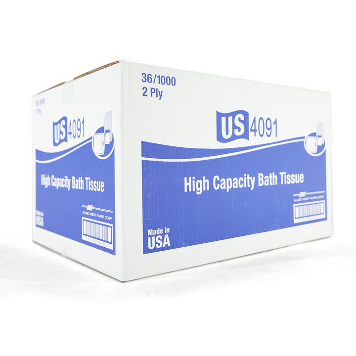 Techniclean Products Small-Core, White Roll, 1000 Sheets (36/cs) Bay Area California Toilet Box
