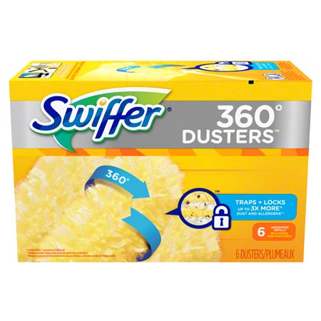 Swiffer 360, Refills, Unscented (6 per box)- Techniclean Products