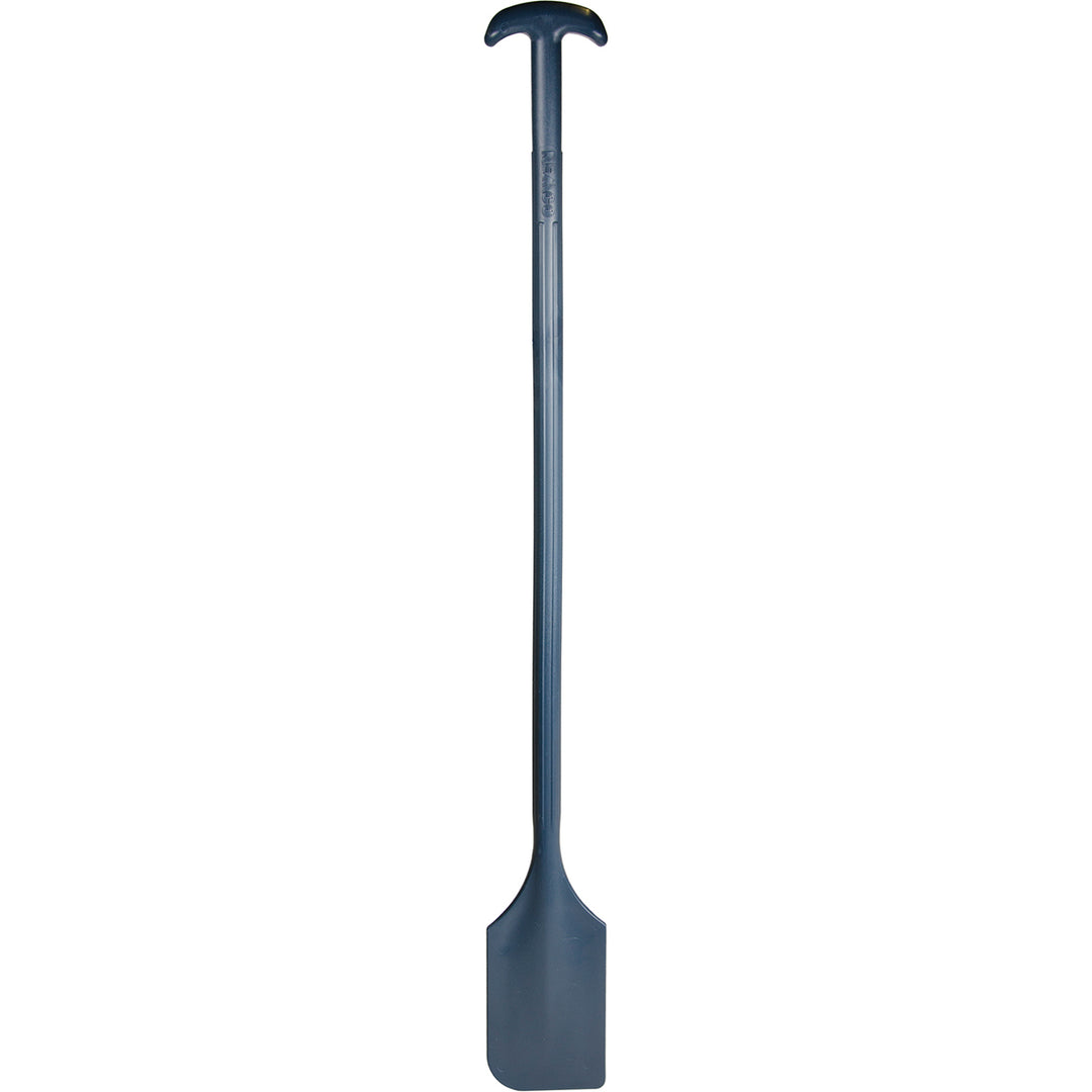 Remco Metal Detectable Long Paddle, without Holes - versatile two-in-one tool for mixing and scraping, suitable for various food processing tasks.