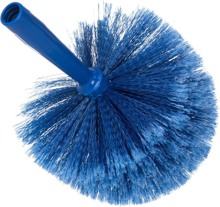 Flo-Pac® Round Duster W/ Soft Flagged PVC Bristles, Blue (1/ea)