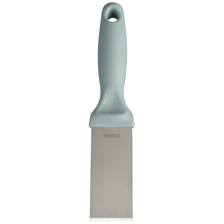 6971 Remco 1.5" Stainless Steel Hand Scraper, Stiff from Techniclean Grey