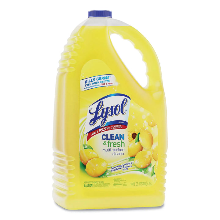 Limpiador desinfectante multisuperficies Lysol Clean and Fresh, 144 oz (4/caja)