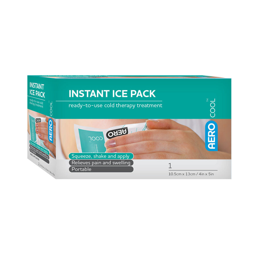 AeroCool™ Instant Cold Pack - Ready-to-use ice packs for instant relief. Squeeze, shake, and apply for quick cold therapy. Relieves swelling and pain. Portable for on-the-go use.