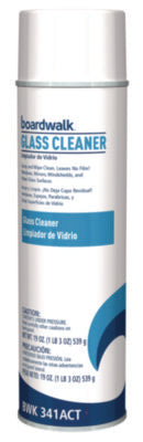 Boardwalk Glass Cleaner, Sweet Scent, 18.5oz Aerosol (12/cs) - Professional-grade glass cleaner for sparkling, streak-free surfaces.