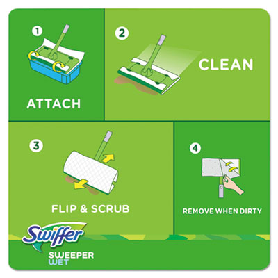 Swiffer® Sweeper Pads - Paños húmedos - 10 recambios – Techniclean