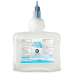 Alpet Q E2 Sanitizing Foam Soap, 1250mL Cartridge (6/ea)