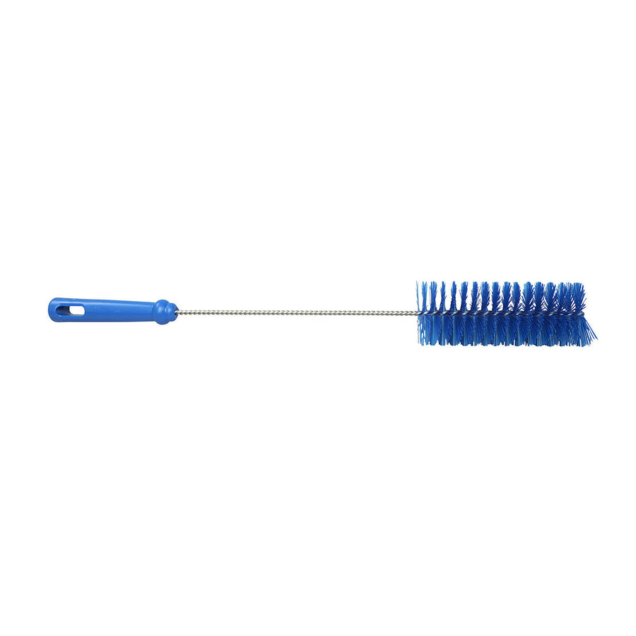 FBK Stainless Steel Twisted Wire Brush - 20" length, 2.5" dimensions, ideal for internal cleaning tasks.