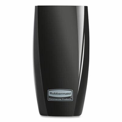 Techniclean TCell Air Freshener Dispenser in Black – Sleek and efficient, designed for professional-strength odor control. Ideal for large spaces, up to 6,000 cubic feet. Wall-mountable for convenience. Sold individually.