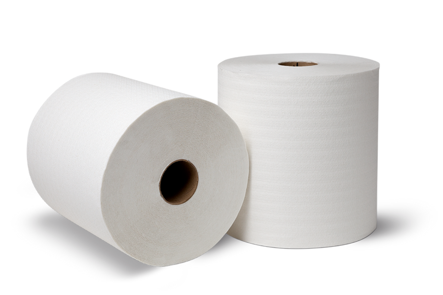 Artisan Premium Controlled-Use Hand Towels White 600' - Towels & Wipes-Hardbound Paper Towel Roll - 8" x 600' - 720 pieces per case