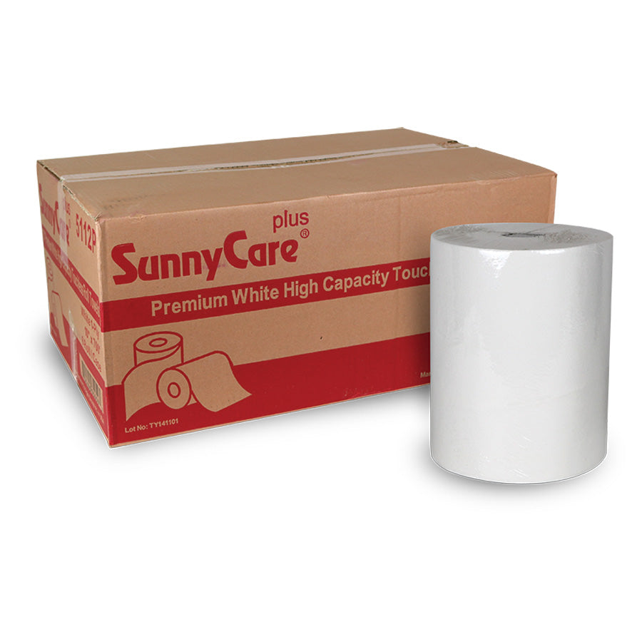 350' Recycled White Roll Towel (12/case)