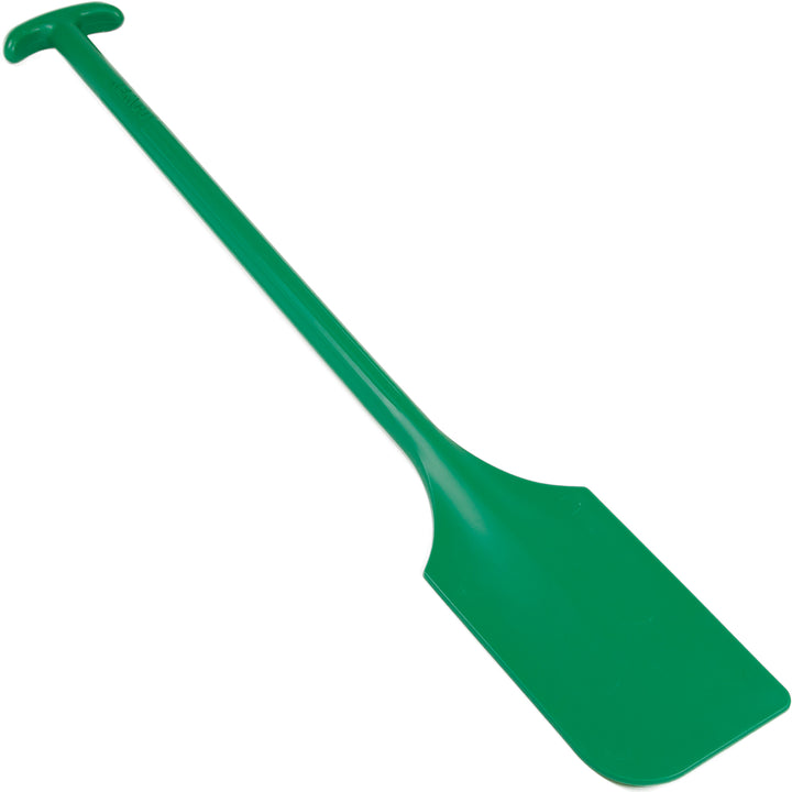 Multi-purpose 40" Remco All Plastic Paddle W/O Holes, in various color choices, ideal for mixing and scraping tasks, ensuring efficiency and convenience.