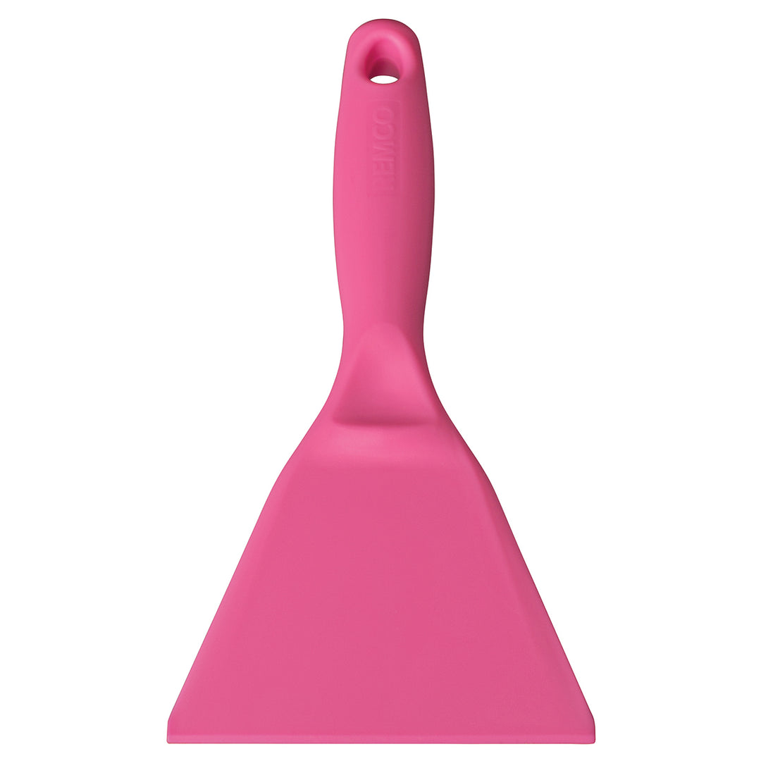 Versatile 4.5" Polypropylene Hand Scraper for efficient scraping tasks with a hygienic design. vibrant colors for color coded feature.