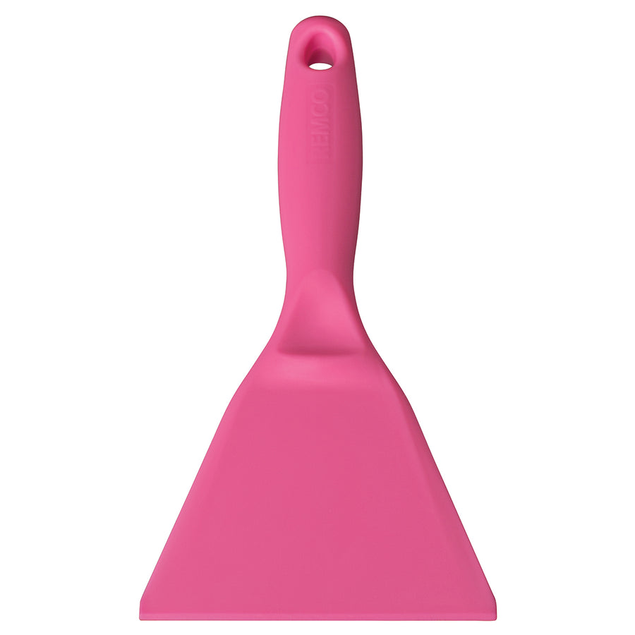 Versatile 4.5" Polypropylene Hand Scraper for efficient scraping tasks with a hygienic design. vibrant colors for color coded feature.