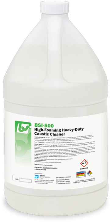 High-Foaming Heavy Duty Caustic Cleaner in 1 Gallon Container