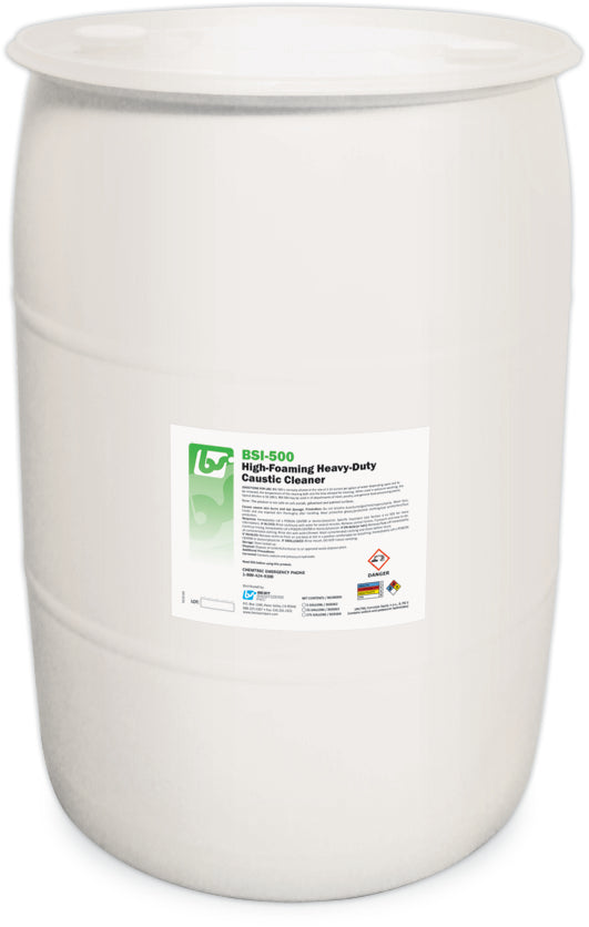 High-Foaming Heavy Duty Caustic Cleaner in 55 Gallon Drum