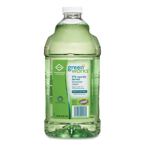 Green Works Natural Dishwashing Liquid - The Eco-Friendly, Grease-Fighting Solution in a 1 Gallon Jug.