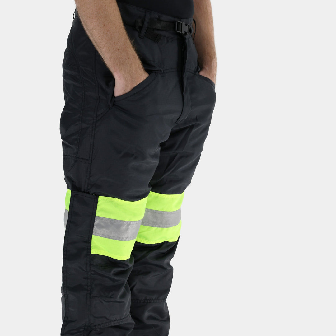 Epik Reflex Hi Vis Yellow Insulated Cooler Pants Pocket