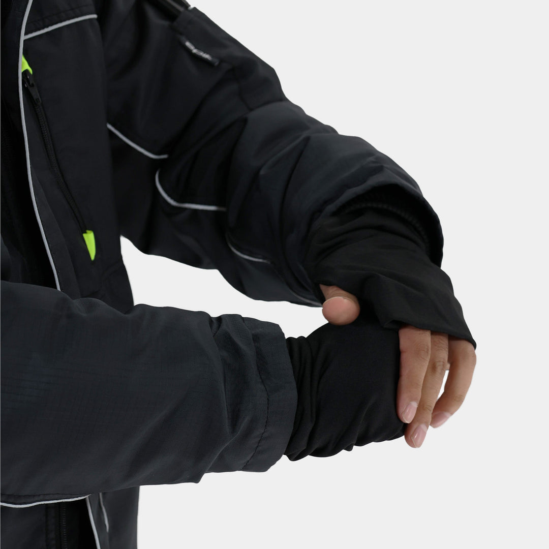 Epik Charcoal Black Reflex Pro Freezer Jacket Glove Liner