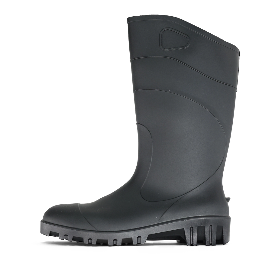 Hike Safety Boot - Waterproof, puncture-resistant, with safety toe and slip-resistant sole.