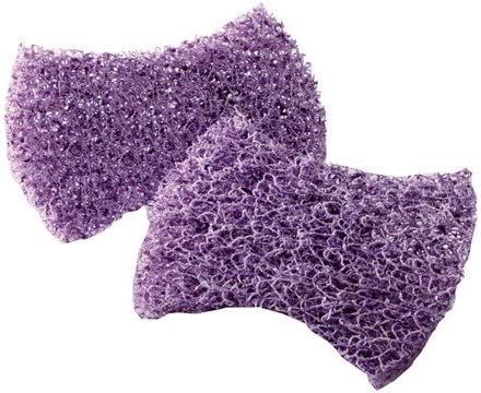 Scotch-Brite™ Purple Scour Pad – 24 pads in a box. Compact and powerful, twice as fast as traditional scouring products, durable for wet or dry cleaning.
