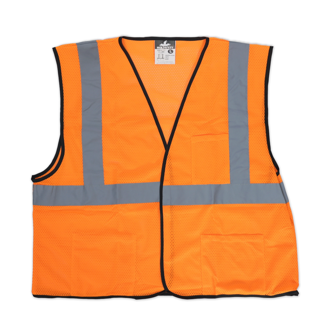 Chaleco de seguridad de alta visibilidad Material de tela 100% poliéster  cosido en cinta reflectante para ropa
