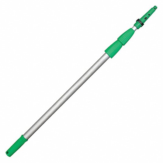 Unger HANDLE OptiLoc Tele-Pole, telescoping from 4 to 8 feet for versatile use.
