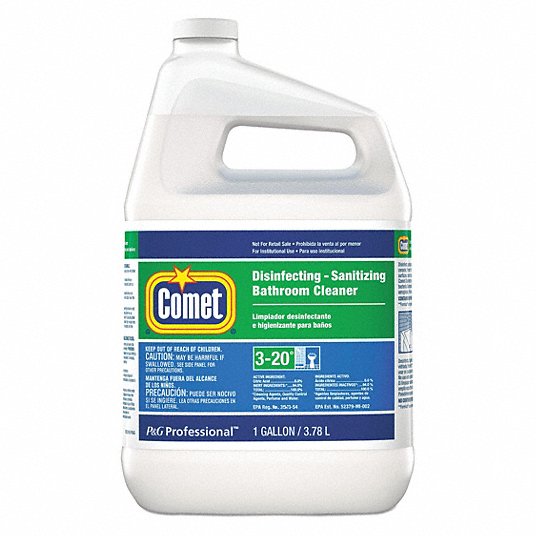 Comet Disinfecting-Sanitizing Bathroom Cleaner - A versatile powerhouse cleaner in a gallon size.