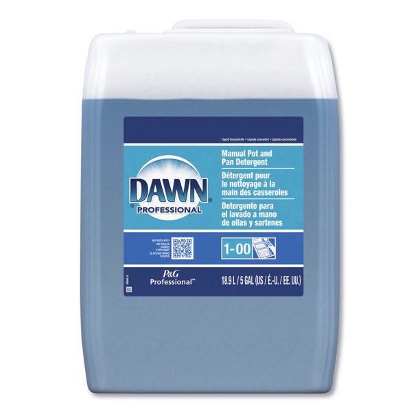 Dawn Original Pot & Pan Dishwashing Liquid - A 5-gallon pail of powerful, suds-packed dish soap.