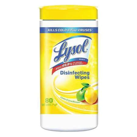 Lysol Disinfectant Wipes - Thick, pre-moistened wipes for 99.9% germ kill. 6 packs per case, your ultimate defense against viruses and bacteria.