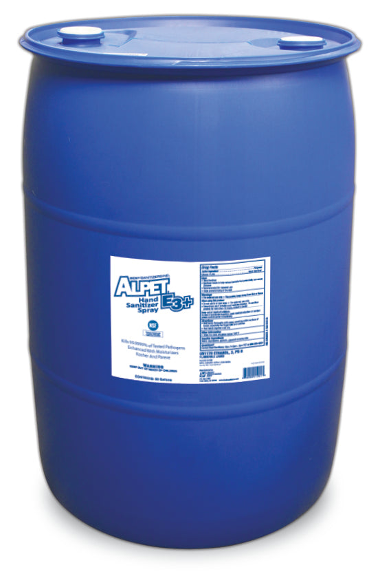 Alpet E3 Plus Hand Sanitizer Spray - 50 Gallons