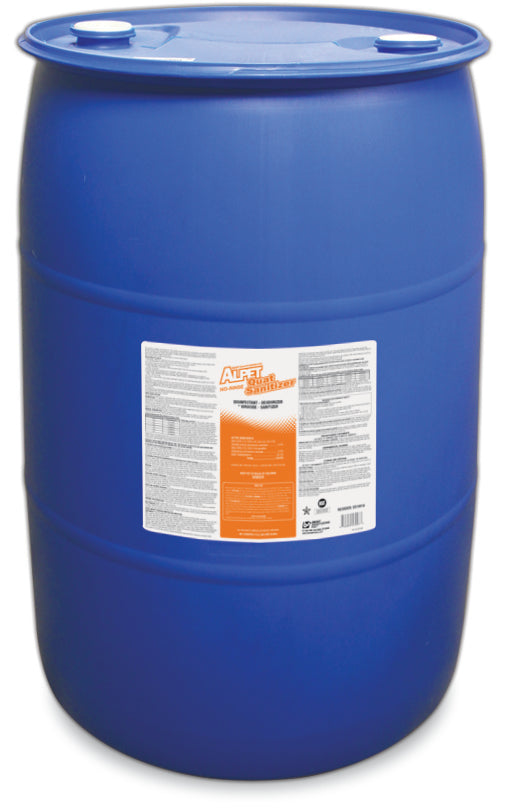 Alpet No-Rinse Quat Sanitizer, 50 Gallon (1/ea)