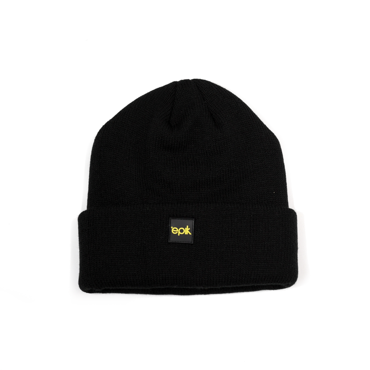 Heavyweight Thermal Beanie in Charcoal Black color, lined with 3M Thinsulate insulation.