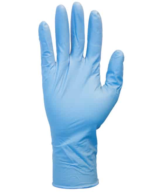 Blue Nitrile 10mil 12" Long Glove - Enhanced Protection - Smooth Grip - Straight Cuff - Pack of 50