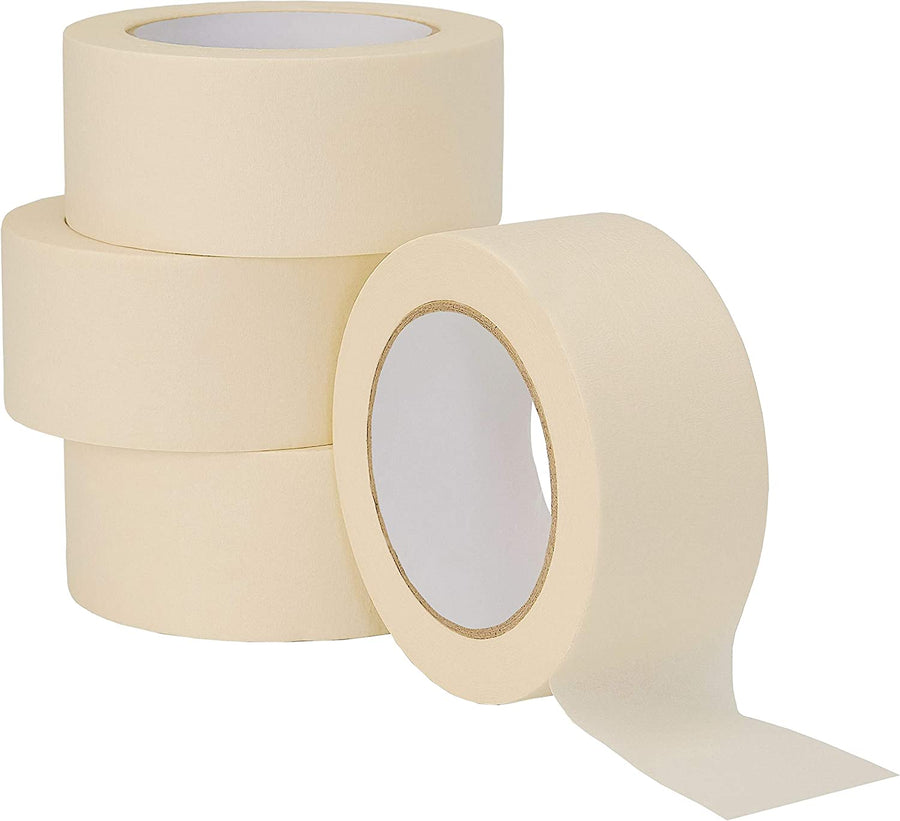 2" White HD Masking Tape - Durable and Versatile, 60 yards Length, 5.6 mil Thickness