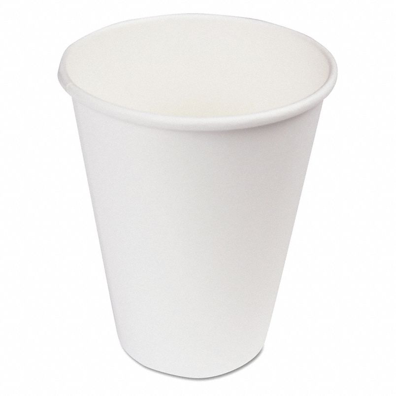 12oz Paper Hot Cup for hot beverages with insulation and eco-friendly design.