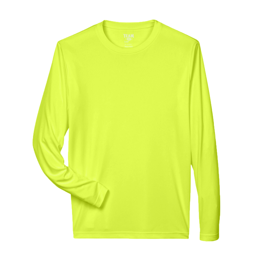 Long Sleeve T-Shirt by Epik Workwear - Comfortable and breathable hi-vis work shirt. Moisture-absorbent, suitable for various work environments. Long sleeves for added protection.