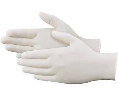 Latex Disposable Powder-Free Gloves - 100 gloves for various applications.